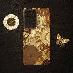 Steampunk Gears Samsung Galaxy Hülle<br><div class="desc">Steampunk Gears Samsung Galaxy S21 Ultra Case</div>