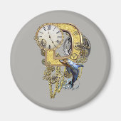 Steampunk- Geburtstagsbrief D Magnet (Vorne)