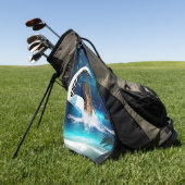 Steampunk-Geige mit geschwungenem Klavier Golfhandtuch (Gras)