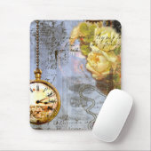 Steampunk & Gelbe Rosen Mousepad (Mit Mouse)