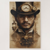 Steampunk Gentleman in Sepia Puzzle (Vertikal)