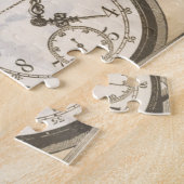 Steampunk Gentleman Pocket Watch Bowler Hat Puzzle (Seite)