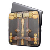 Steampunk Gepäck-Elektronik-Tasche Laptopschutzhülle (Vorderseite Links)