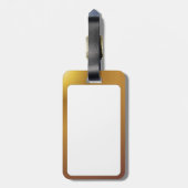 Steampunk Gepäckanhänger (Rückseite vertikal)