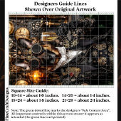 Steampunk German Shepherd, Alsatian BT5R Decoupage Seidenpapier