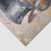 Steampunk German Shepherd Dog Seidenpapier (Detail)