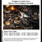 Steampunk German Shepherd, elsässischer BT5-Decoup Seidenpapier