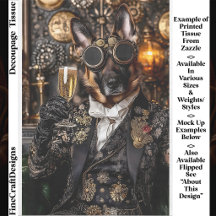 Steampunk German Shepherd, elsässischer BT5-Decoup