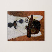 Steampunk German Shepherd Puzzle (Horizontal)