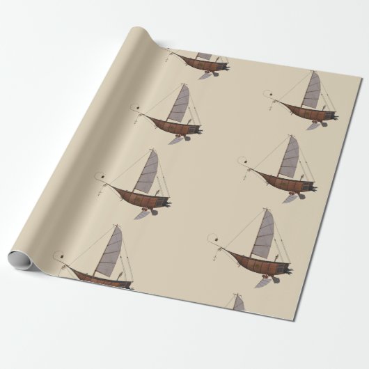 Steampunk Geschenkpapier (Ungerollt)