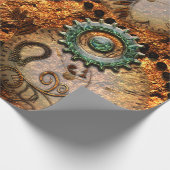 Steampunk Geschenkpapier (Ecke)