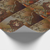 STEAMPUNK GESCHENKPAPIER (Ecke)