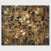 Steampunk Geschenkpapier (Flach)