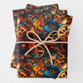 Steampunk Geschenkpapier Set (Beispiel)