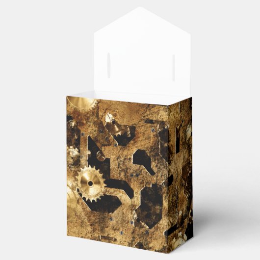 Steampunk Geschenkschachtel (Geöffnet)