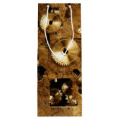 Steampunk Geschenktüte Für Weinflaschen (Rückseite)
