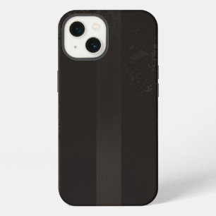 Steampunk gestreifter brauner Hintergrund iPhone 13 Hülle