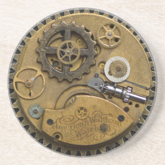 SteamPunk Getränk-Untersetzer Sandstein Untersetzer