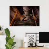 Steampunk - Getriebe - außer Betrieb Poster (Heimbüro)