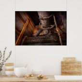 Steampunk - Getriebe - außer Betrieb Poster (Küche)