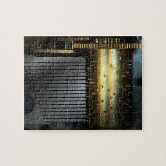 Steampunk - Getriebe - Musikmaschine Puzzle (Horizontal)