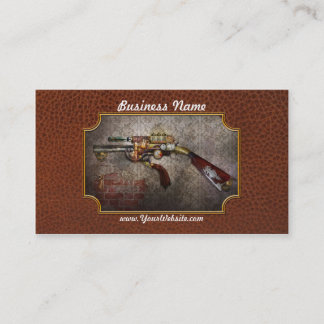 Steampunk - Gewehr - der Sidearm Visitenkarte
