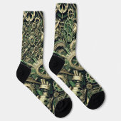 Steampunk Gewerke für grüne Mechanik Socken (Rechts)