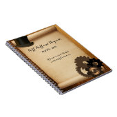 Steampunk Gewohnheits-Notizbuch Notizblock (Rechte Seite)