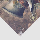 Steampunk Giraffe Animal Seidenpapier (Detail)