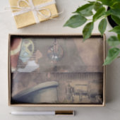 Steampunk Giraffe Animal Seidenpapier (Geschenk)