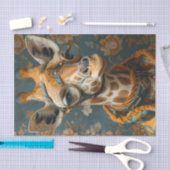 Steampunk Giraffe Seidenpapier (Handwerk)