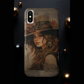 Steampunk Girl Case-Mate iPhone Hülle