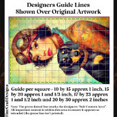 Steampunk Girl & Dackel Dog DH6LF Decoupage Seidenpapier