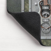 Steampunk Gitarre Mousepad (Ecke)