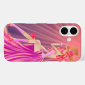 Steampunk Glamour iPhone 16 Case - Stardust & Gold (Rückseite (Horizontal))