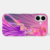 Steampunk Glamour iPhone 16 Case - Stardust & Gold (Rückseite (Horizontal))