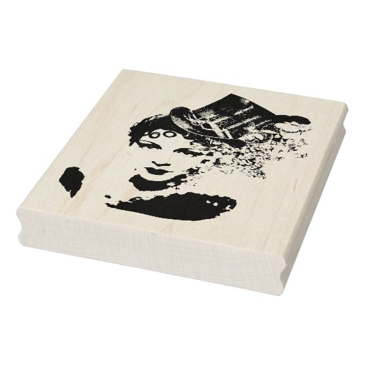 Steampunk Glamour Lady Gummistempel (Stempel)