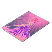 Steampunk Glamour Prom Queen Notizblock (Linke Seite)