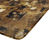 Steampunk Glas Schneidebrett (Ecke)