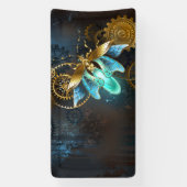 Steampunk Glühwürmchen Banner (Vertikal)