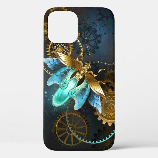 Steampunk Glühwürmchen Case-Mate iPhone Hülle (Rückseite)
