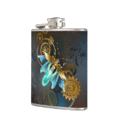 Steampunk Glühwürmchen Flachmann (Links)