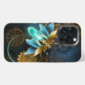 Steampunk-Glühwürmchen iPhone Hülle (Rückseite (Horizontal))