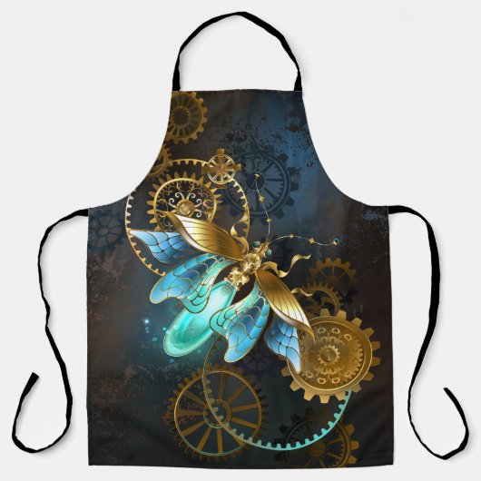 Steampunk Glühwürmchen Schürze (Vorderseite)