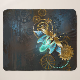 Steampunk Glühwürmchen Sherpadecke