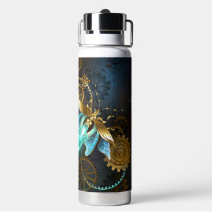 Steampunk-Glühwürmchen Trinkflasche