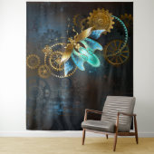 Steampunk-Glühwürmchen Wandteppich (Beispiel)
