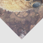 Steampunk Gnome Seidenpapier (Detail)