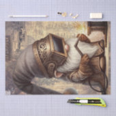 Steampunk Gnome Seidenpapier (Handwerk)