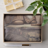 Steampunk Gnome Seidenpapier (Geschenk)